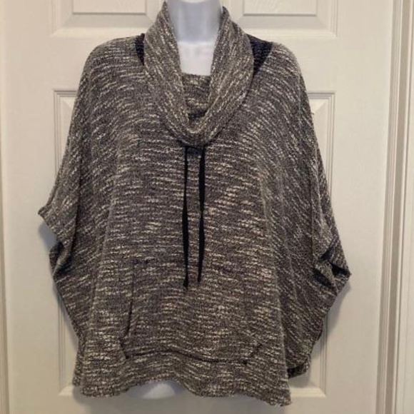 Dress Barn Sunday - Poncho -  Blue -  Size Small - Picture 1 of 9